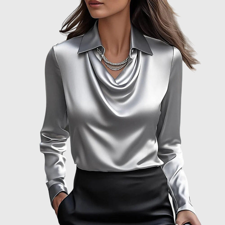 MIA– Elegante blusa in satin