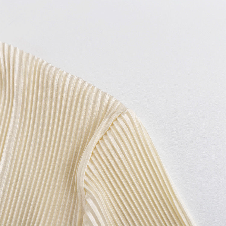 Maren | Top a V in Tessuto Strutturato