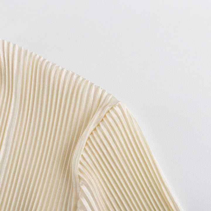 Maren | Top a V in Tessuto Strutturato