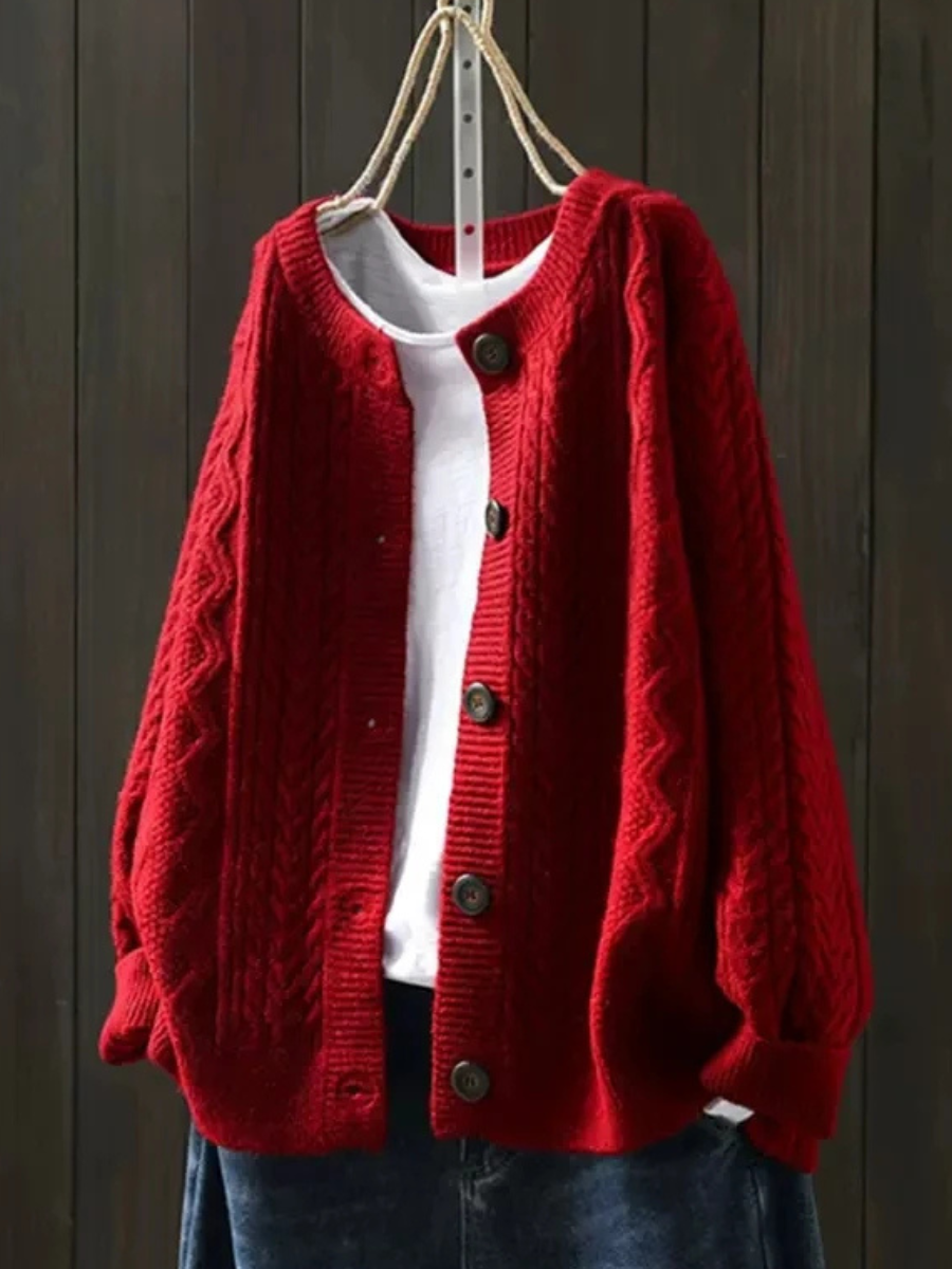 RAELYNN™|CARDIGAN A TRECCE ELEGANTE