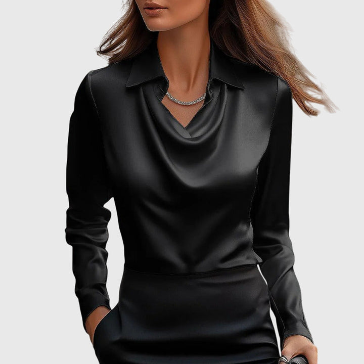 MIA– Blusa elegante in satin
