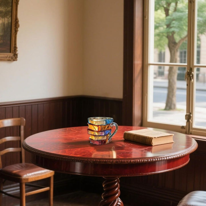 Originale Tazza 3D Fatta a Mano - Reading Happiness