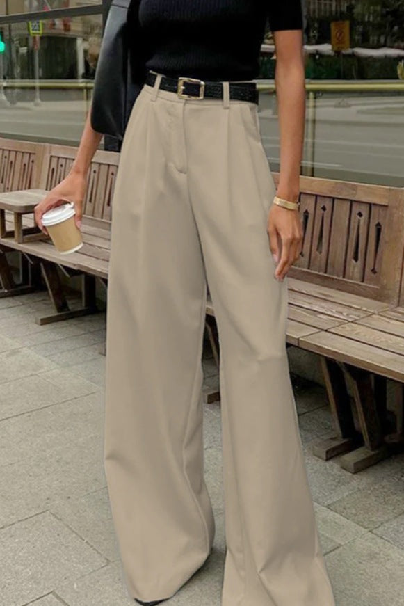 MAJA PANTALONI | Vita Alta & Elegante Vestibilità Larga