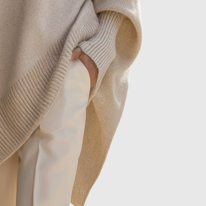 Alina - Minimalistický luxusní pletený svetr