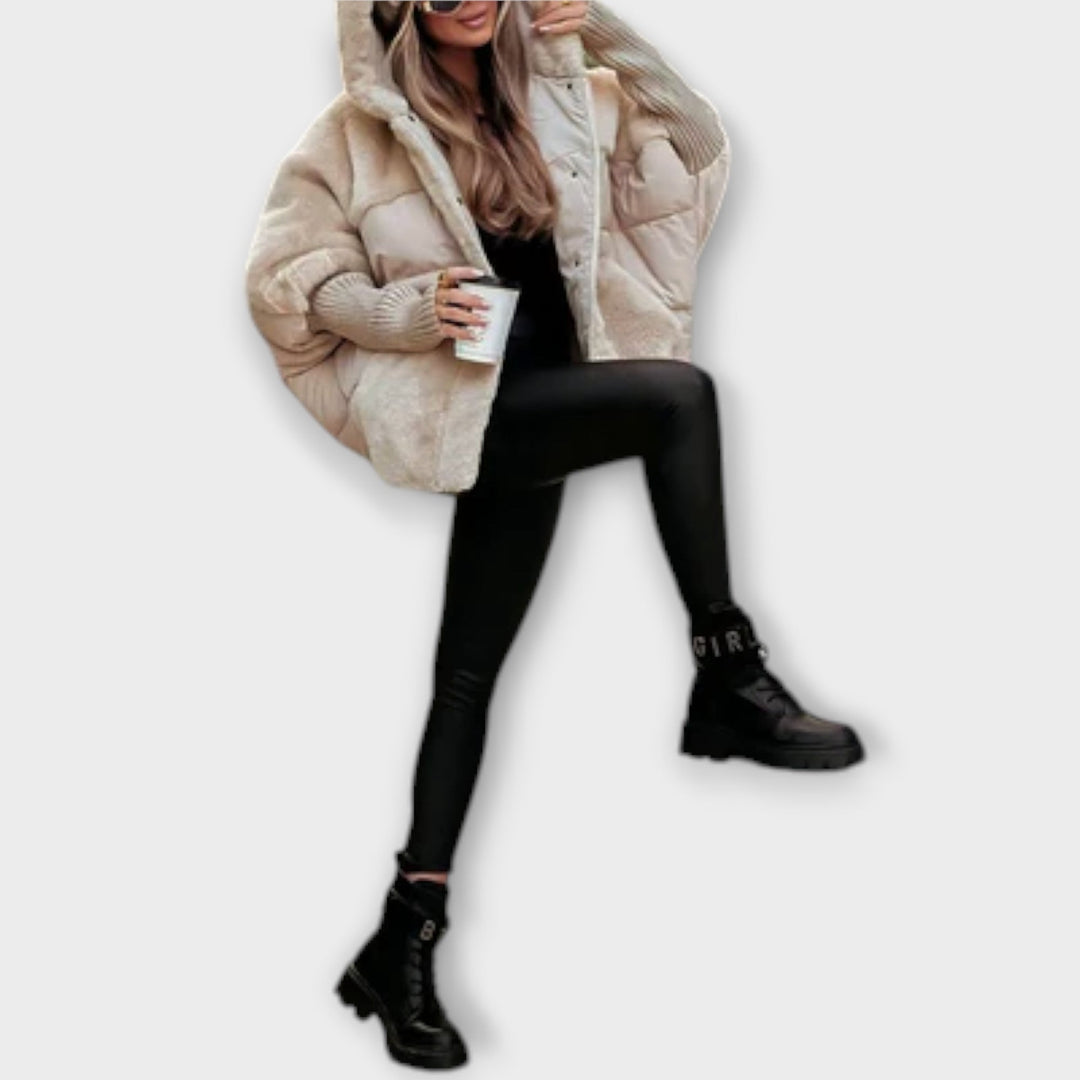 Áva - Giacca elegante in piuma