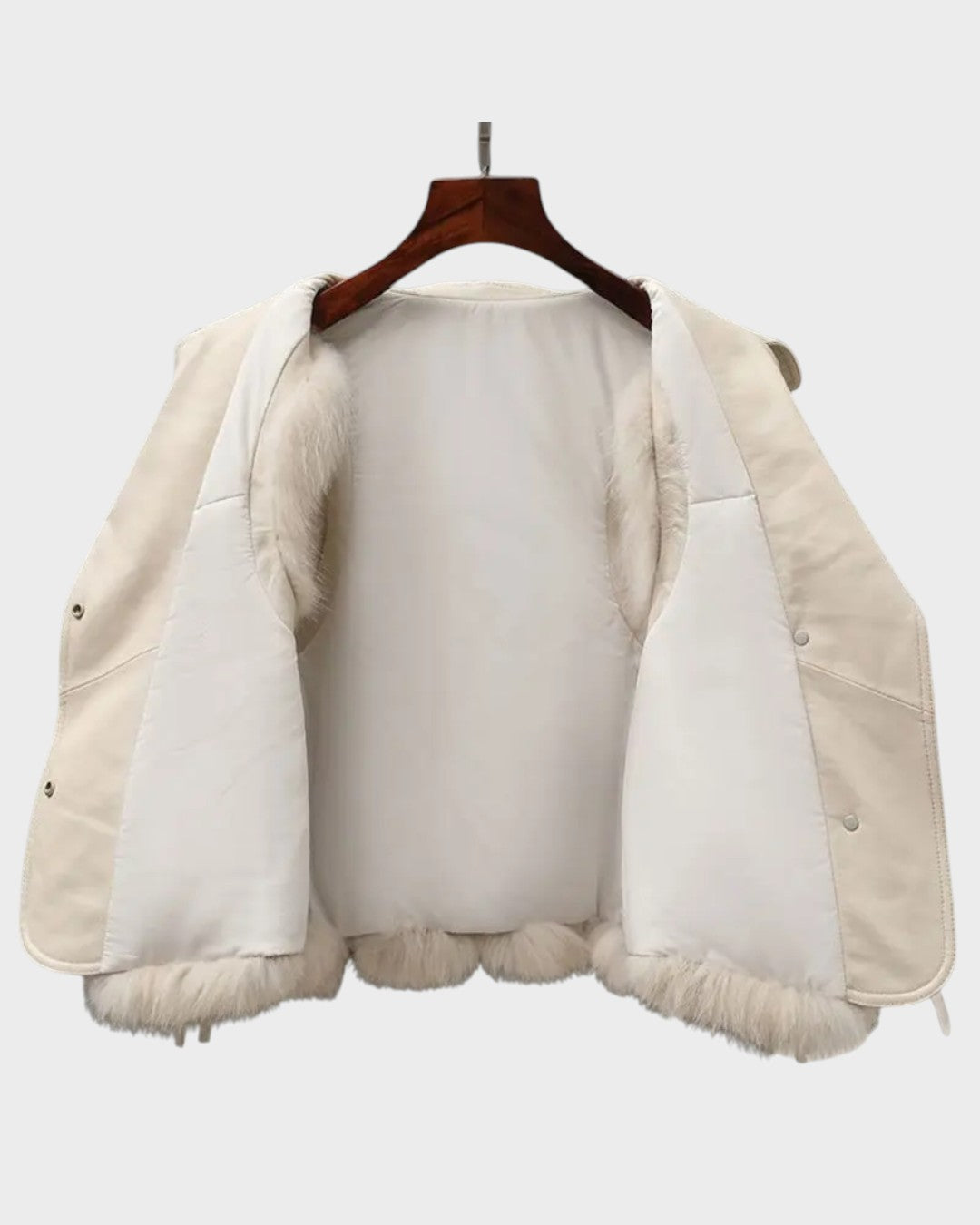 Alina™ I Skórzana Kamizelka – Elegancka i Klasyczna