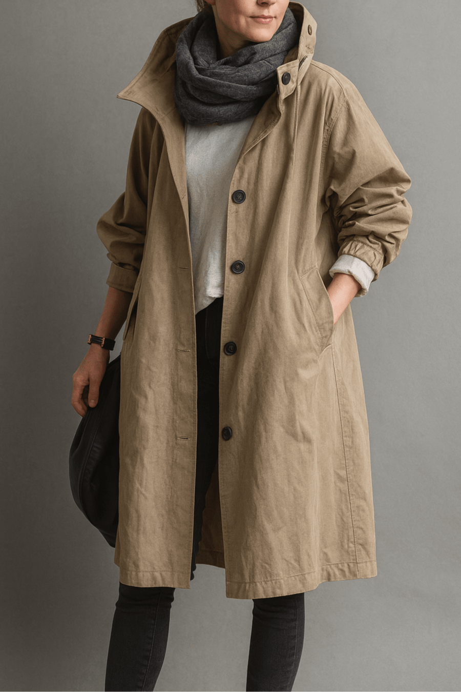 Lidmila™ | Klasyczny Trench Coat