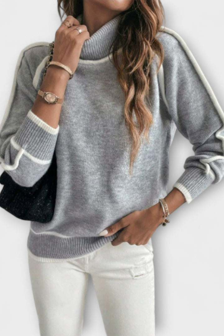 Aurora™ Svetr s vysokým límcem