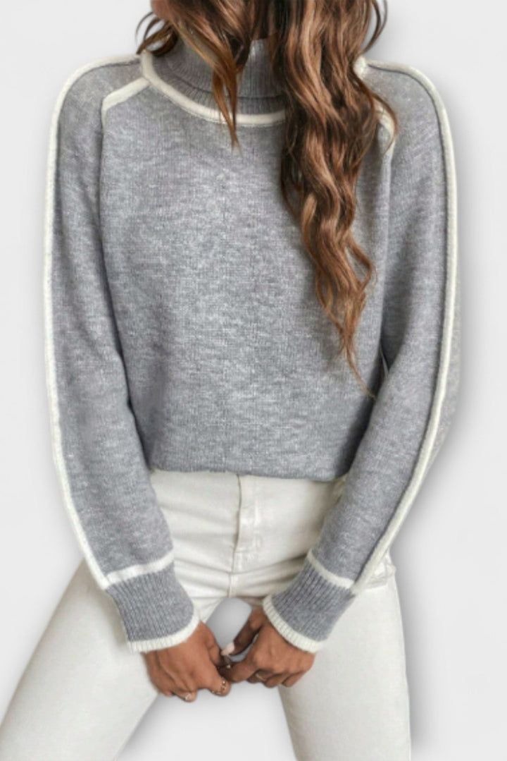 Aurora™ Sweter z Wysokim Kołnierzem