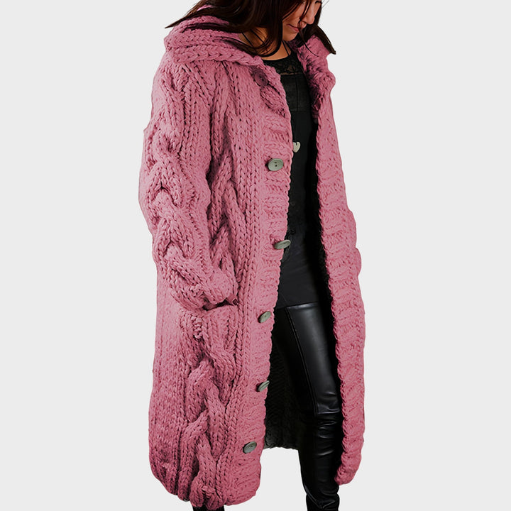 KARINA - Elegantní hřejivý kabát s krytím bříška