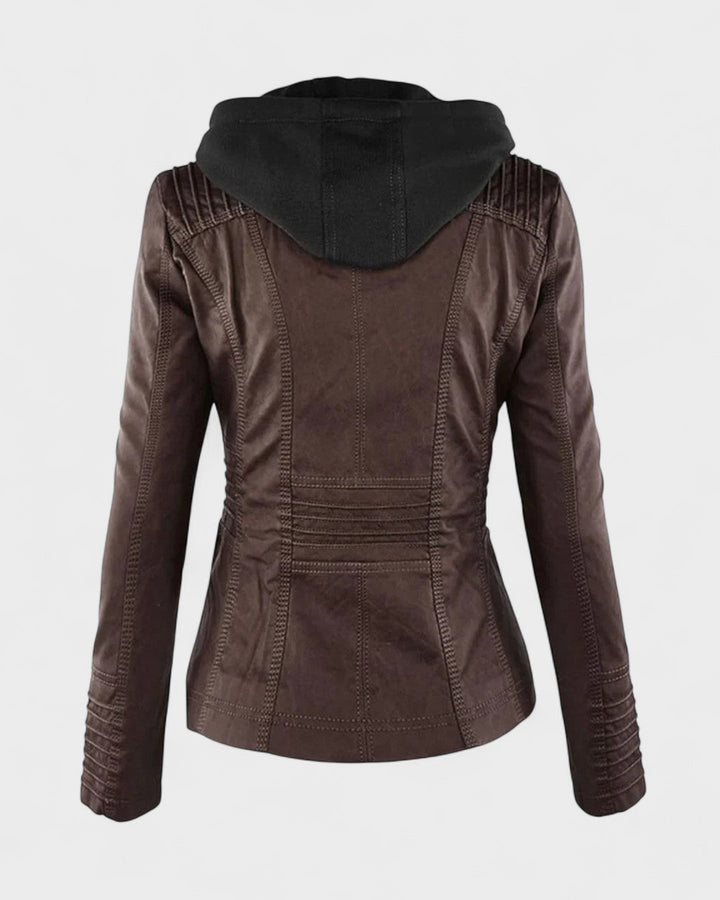 Klára™ | Kožená bunda