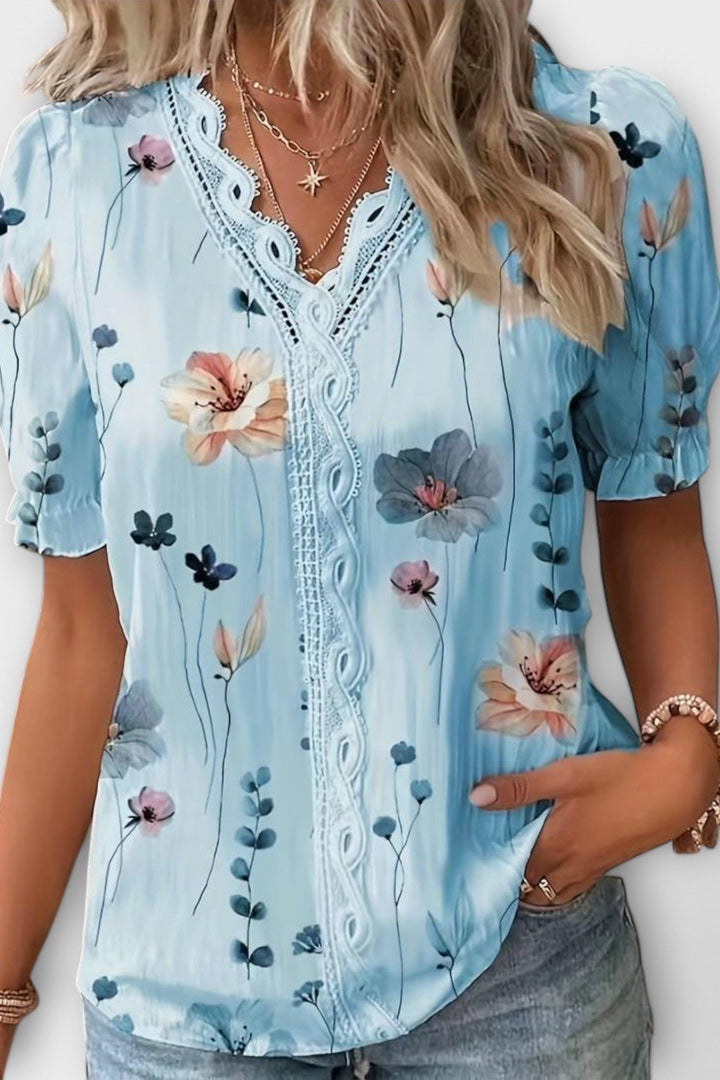 Bruna - Elegancki top z sercowym dekoltem