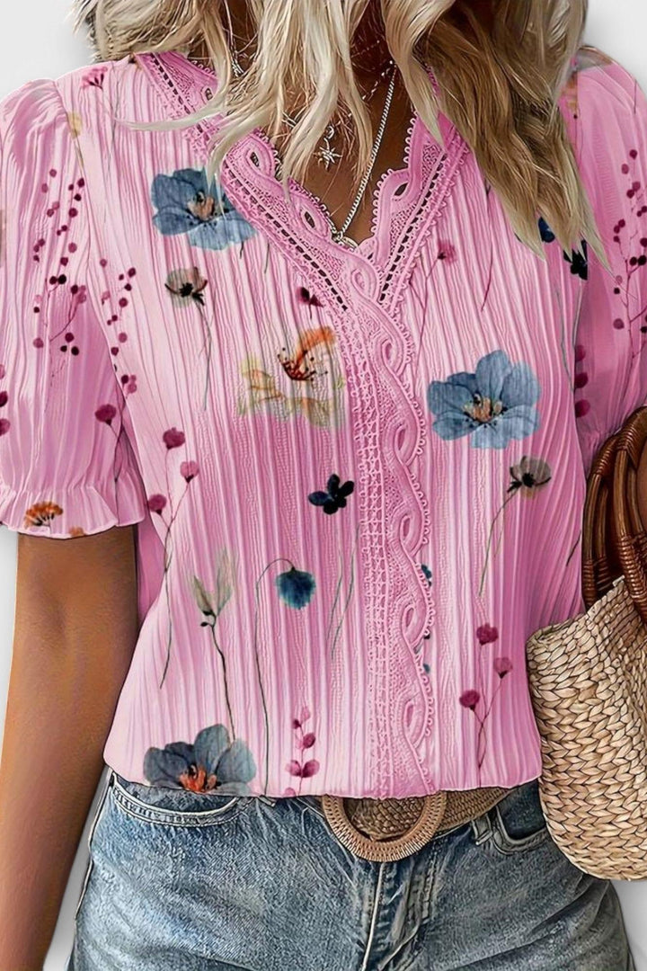 Bruna - Elegancki top z sercowym dekoltem