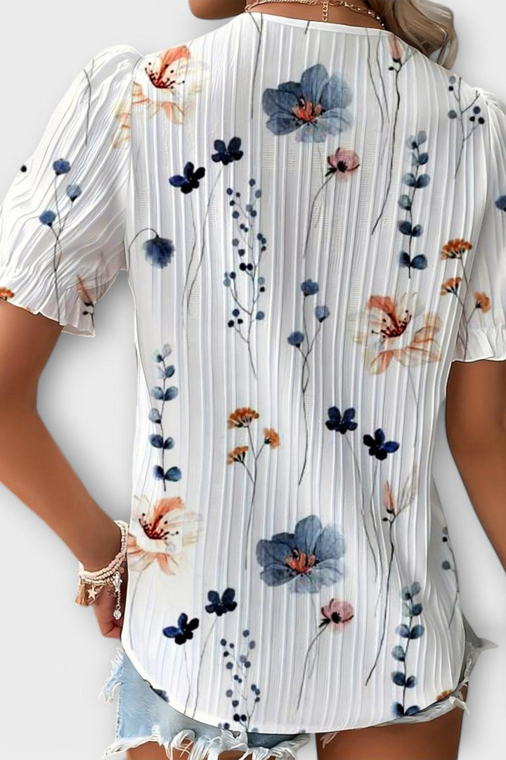 Bruna - Elegancki top z sercowym dekoltem