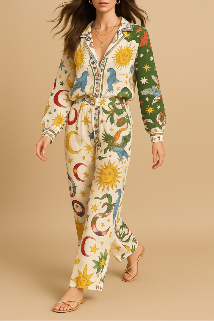 Set Victoria | Pantaloni Comodi + Camicia Larga