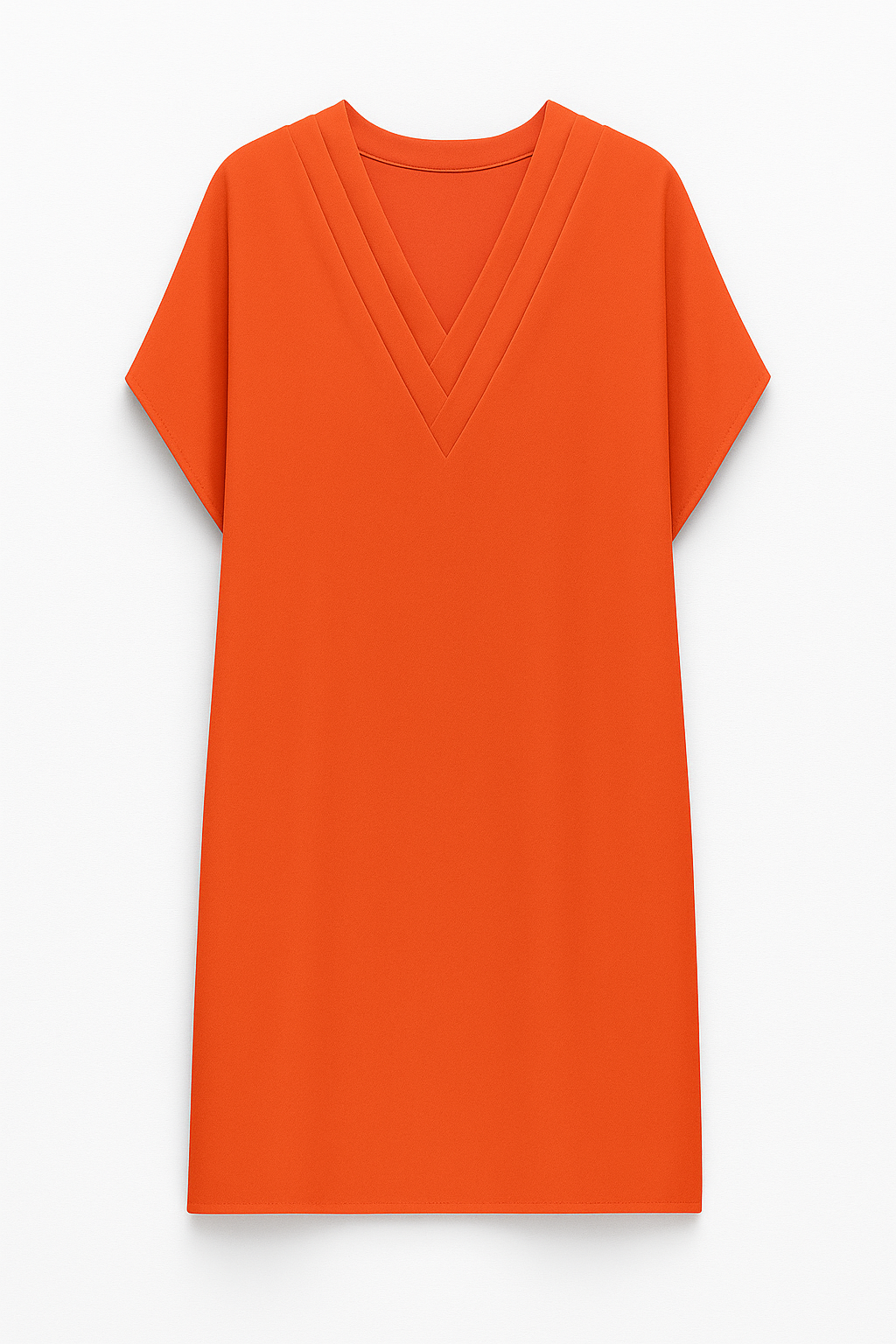 Ida ABITO | Abito corto con scollatura a V strutturata