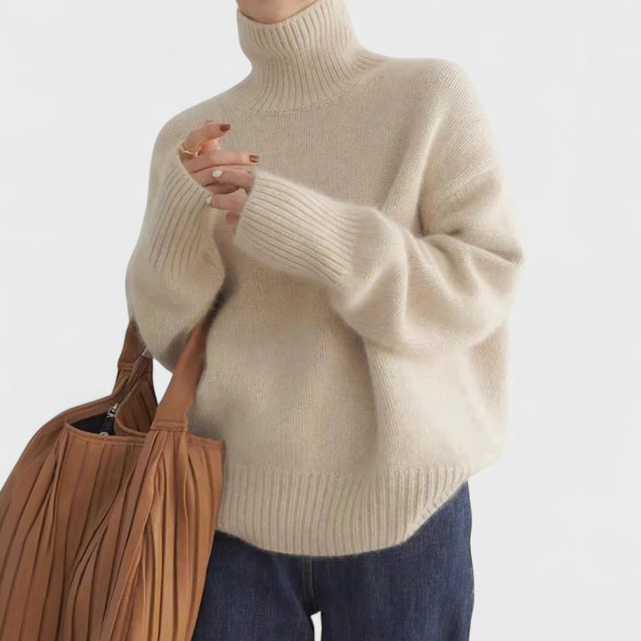 Isabella - Vysoký límec z kašmíru