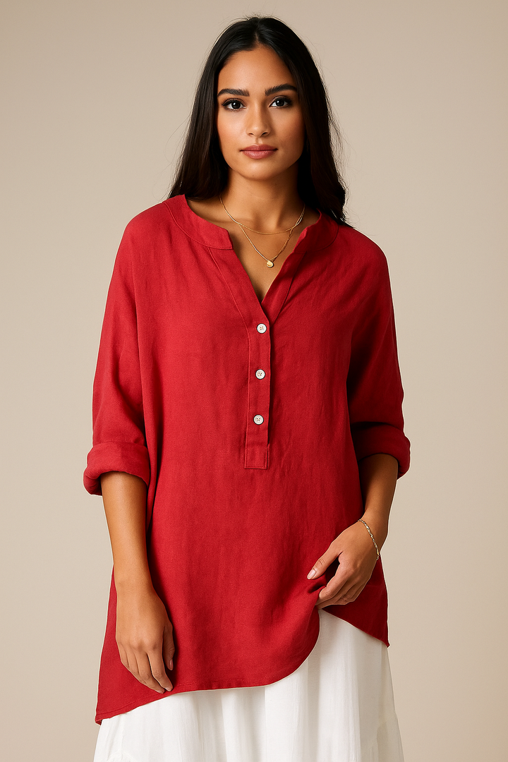 Emma | Top leggero e confortevole in lino