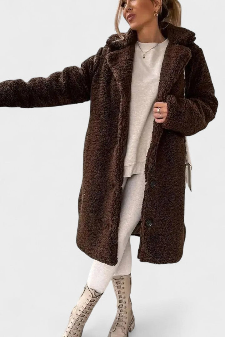 Eliana™ | Stylowy Płaszcz Teddy