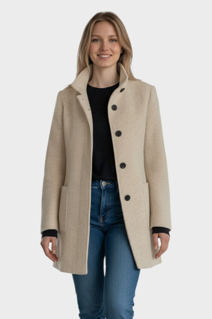 Fiora™ | Klasyczny płaszcz damski