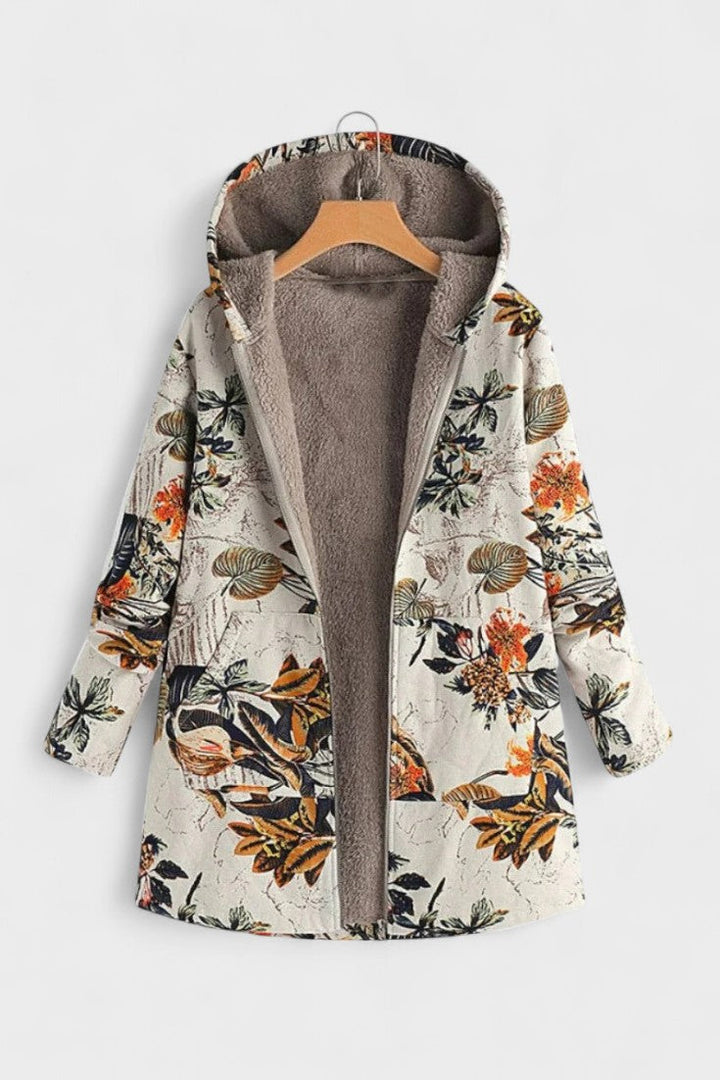 Fleural™ – Kwiatowy Polarowy Sweter