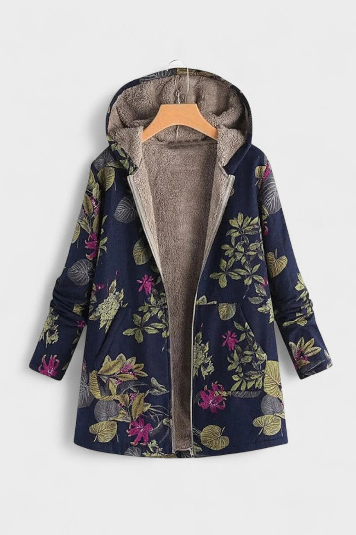 Fleural™ – Kwiatowy Polarowy Sweter