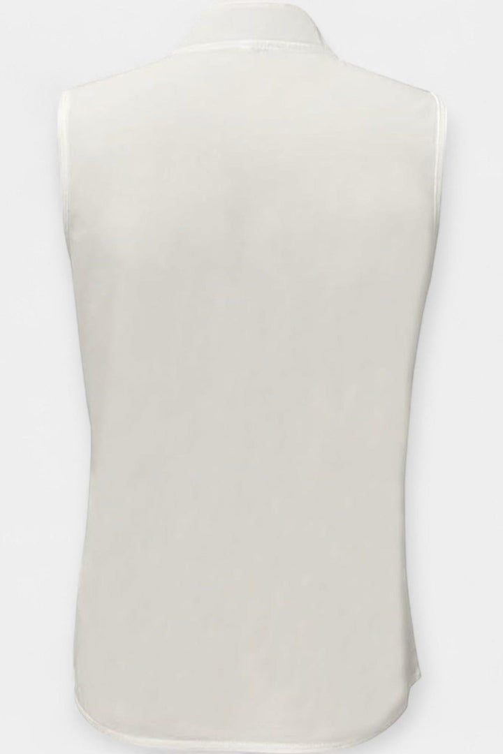 Jednokolorowy bezrękawnik