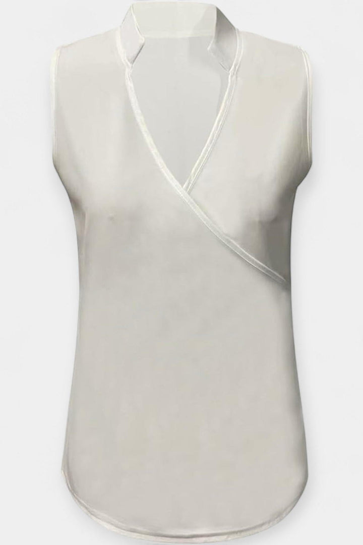 Jednokolorowy bezrękawnik