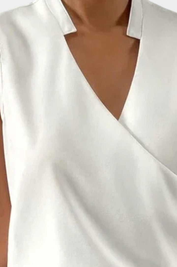 Jednokolorowy bezrękawnik