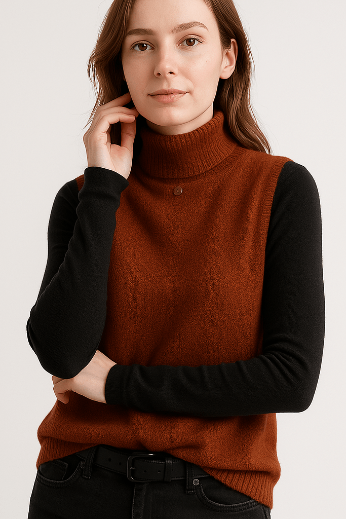 Hilla™ Svetr bez rukávů