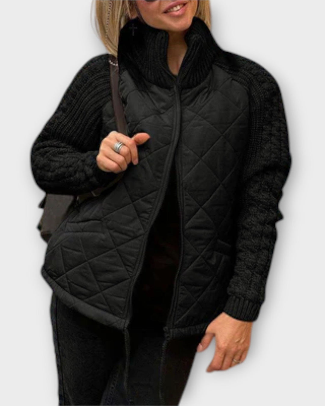 Eline™ I Płaszcz z Eleganckim Kołnierzem