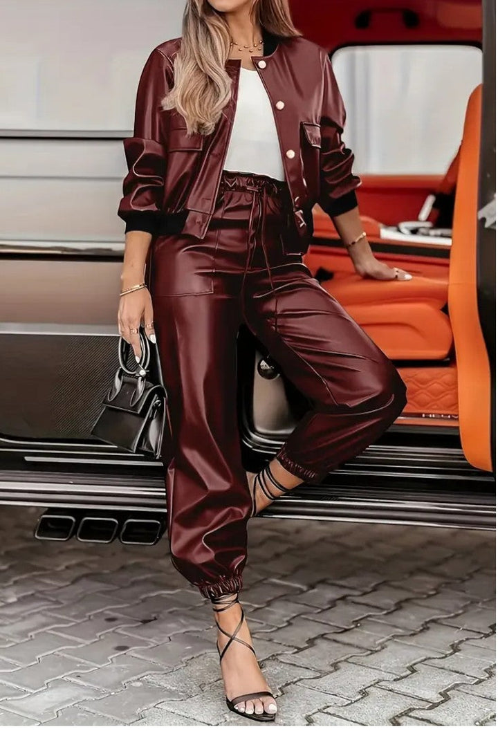 Lucie | Kožený komplet