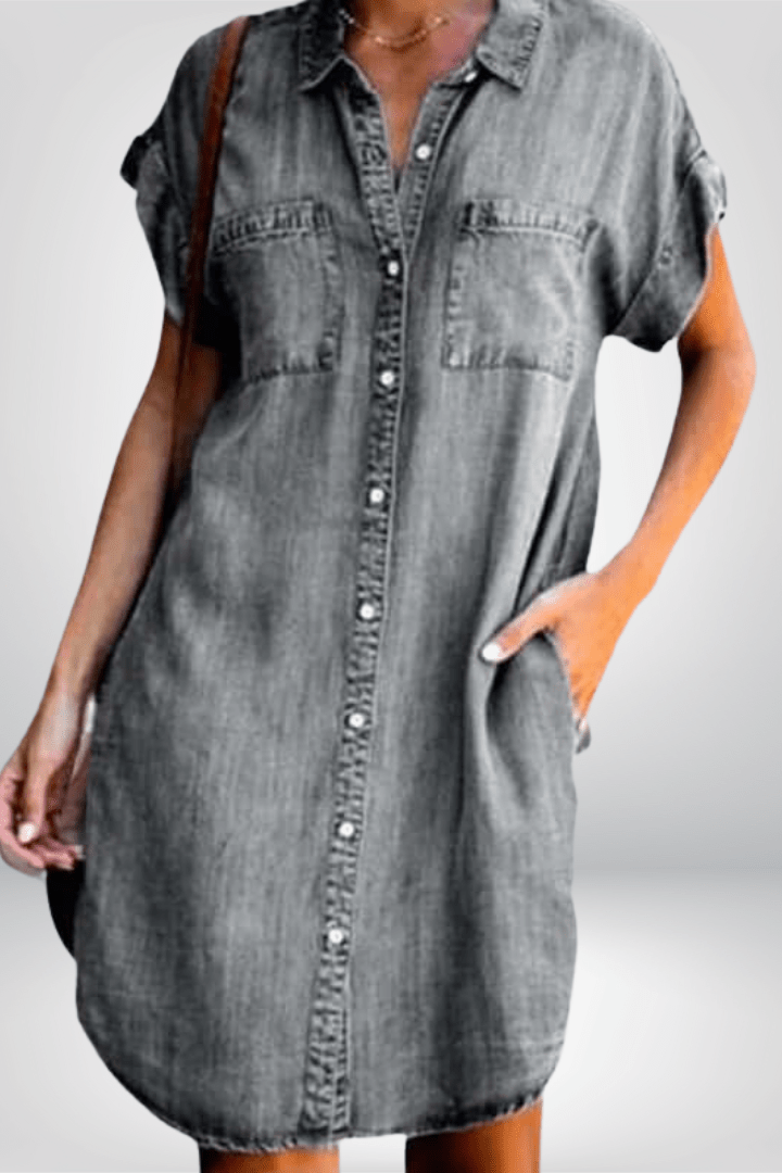 Ilyra™ Denim Dress