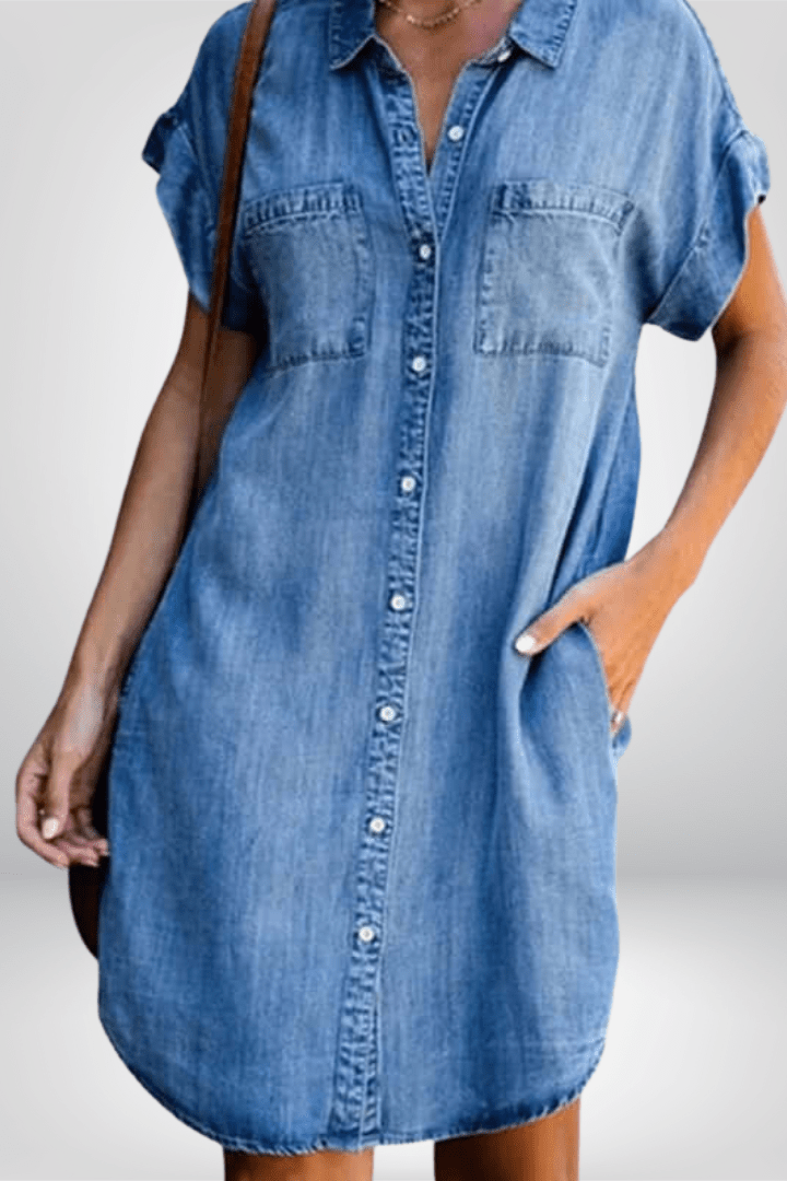Ilyra™ Denim Dress