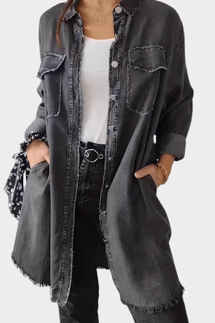 Inkeri™ Denim Shirt Dress