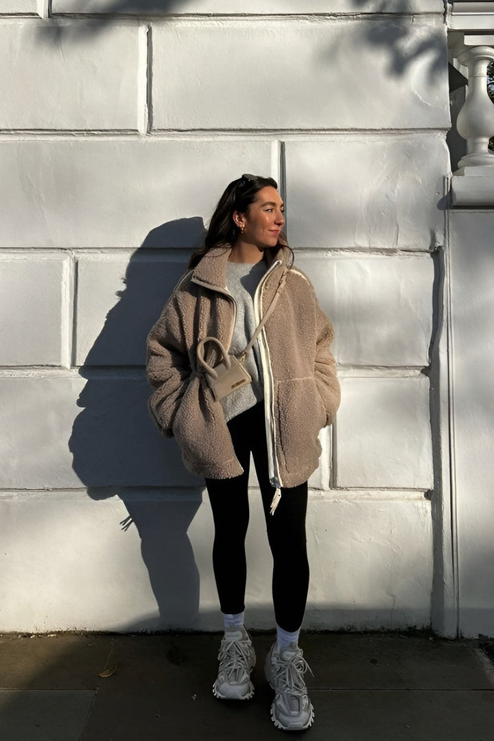 Kaja™ | Stylowy Teddy Płaszcz