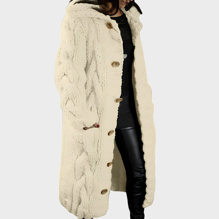 KARINA - Elegantní hřejivý kabát s krytím bříška