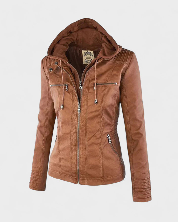Klára™ | Kožená bunda