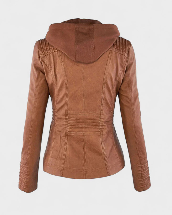 Klára™ | Skórzana Kurtka Premium