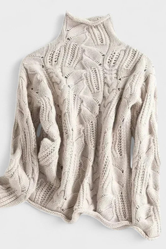 Ksenia™ | Komfortowy Pleciony Sweter