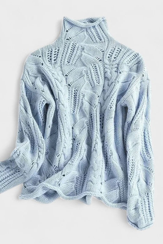 Ksenia™ | Komfortowy Pleciony Sweter