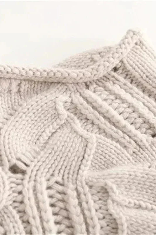 Ksenia™ | Komfortowy Pleciony Sweter