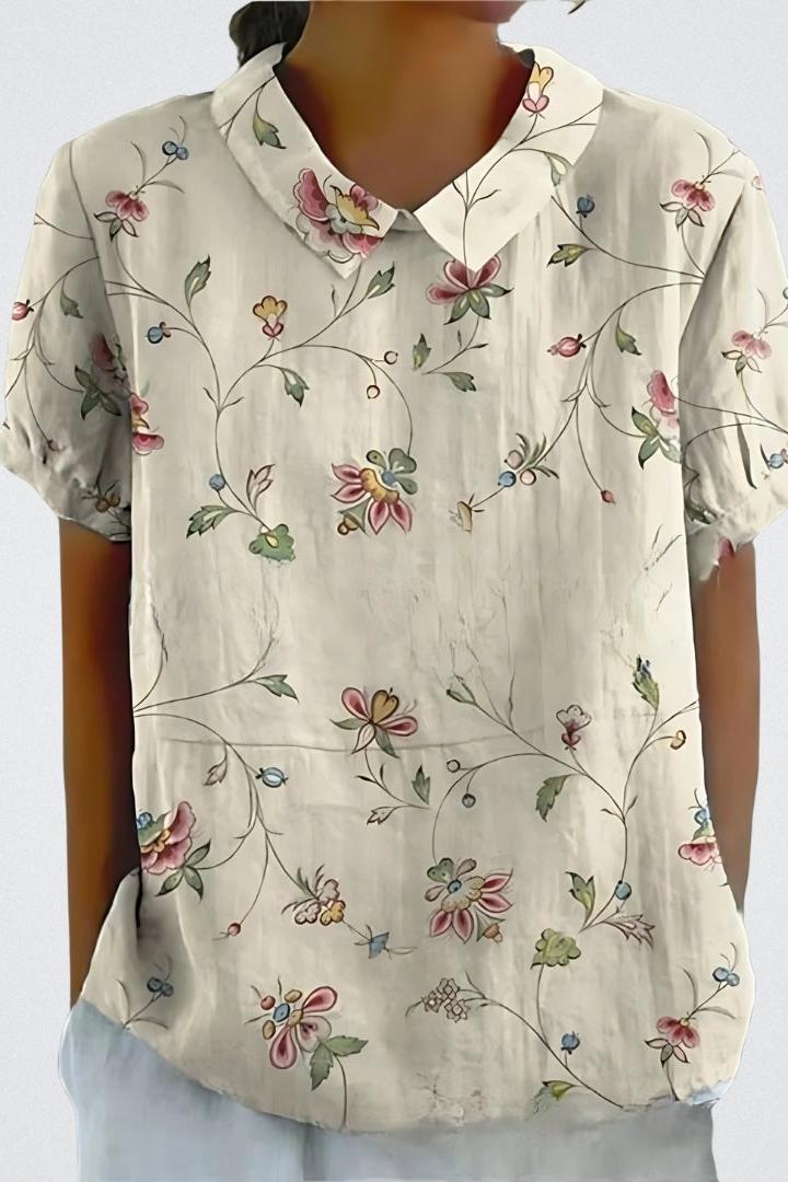 Koszula w Kwiatowy Wzór