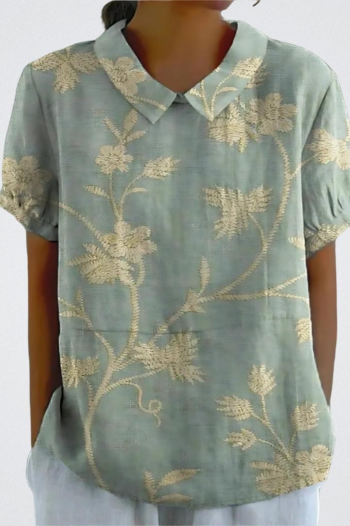 Koszula w Kwiatowy Wzór