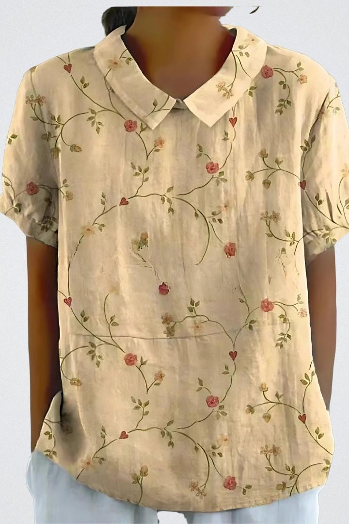 Koszula w Kwiatowy Wzór