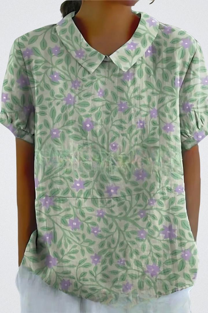 Koszula w Kwiatowy Wzór