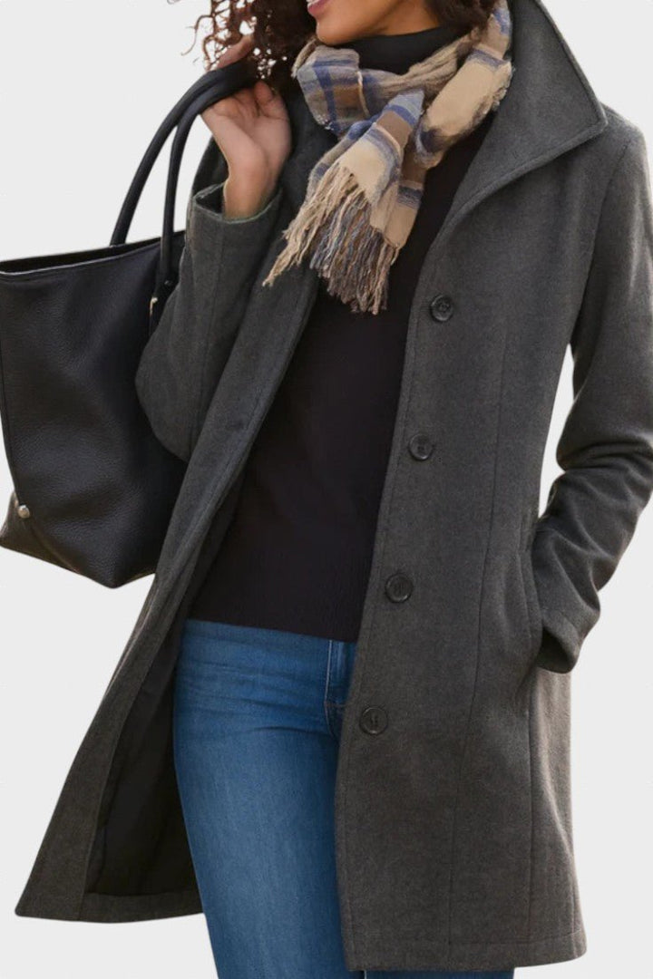 Leila™ | Klasyczny Elegancki Płaszcz