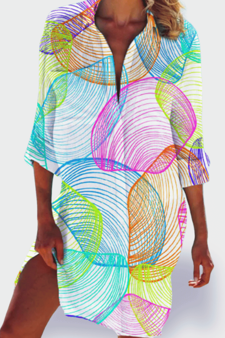 Letnia Koszulka z Wysokiej Jakości Bawełny