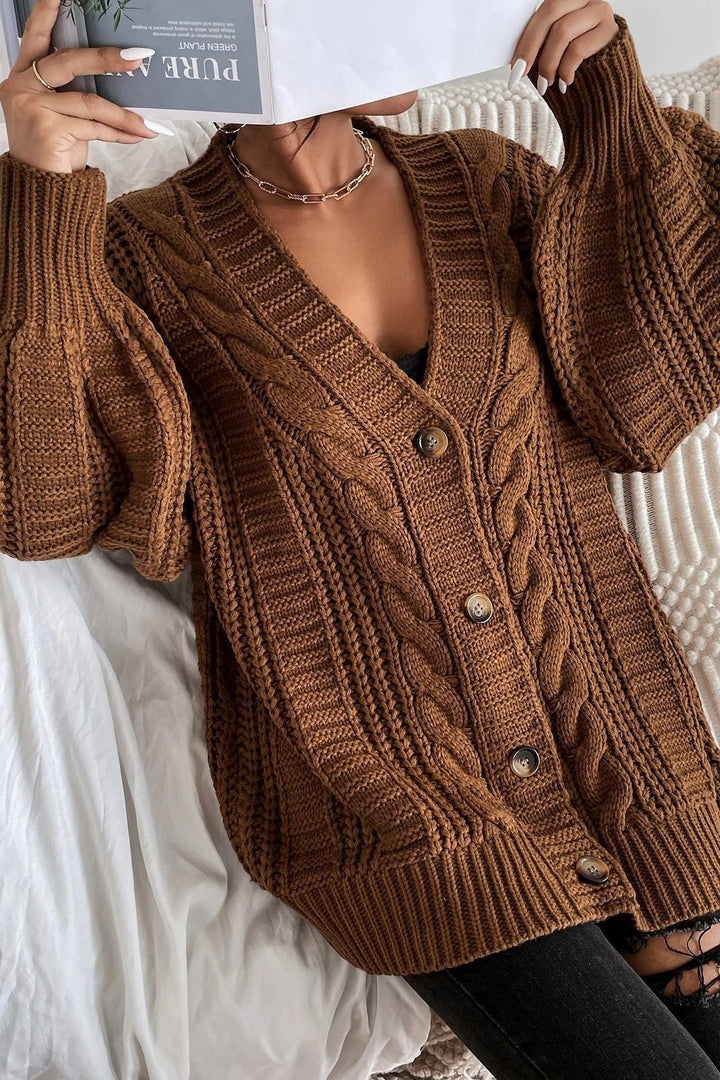 Chunky Knit Oversized Sweater