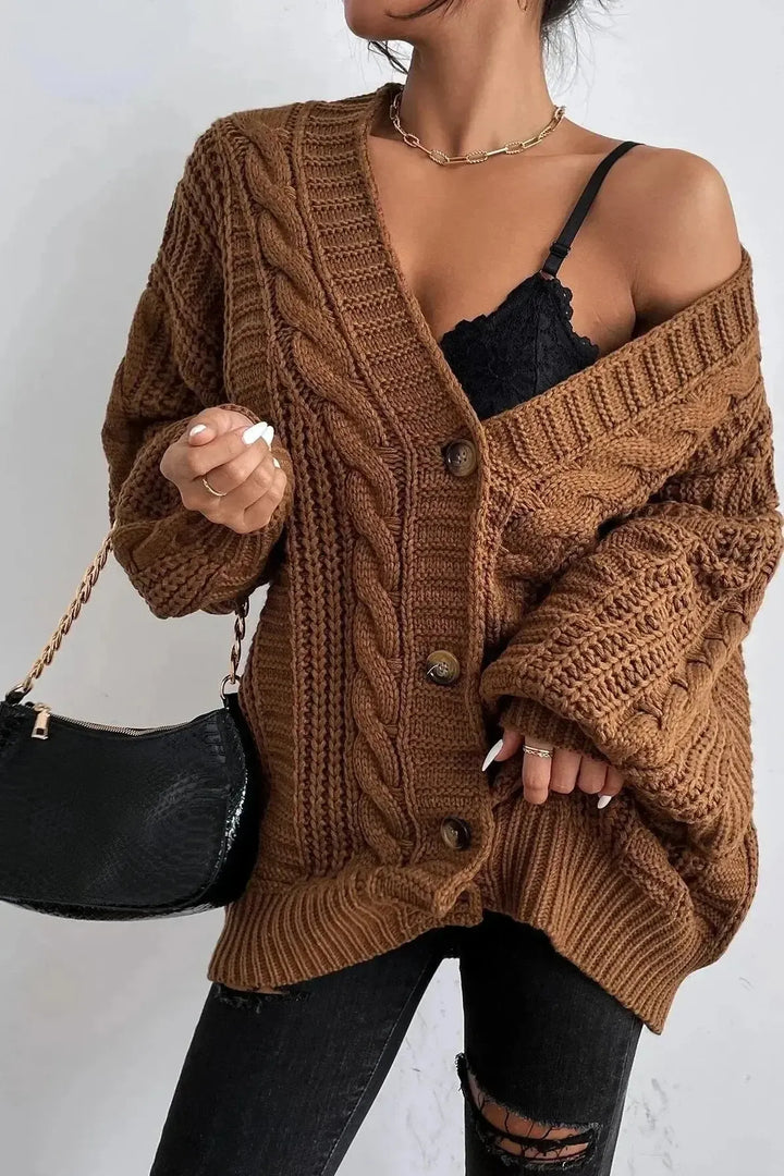 Chunky Knit Oversized Sweater